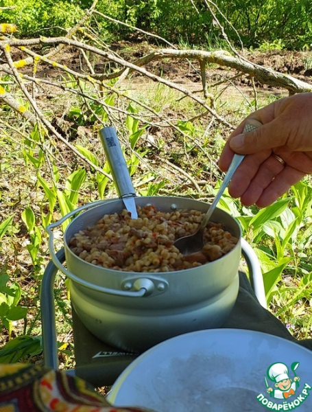 Перловая каша с индейкой "Полевая кухня"