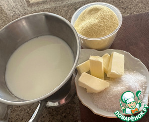 Манная каша без комочков. В мультиварке Манная каша без комочков. В мультиварке