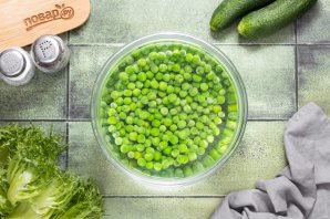 Салат из зеленого гороха Салат из зеленого гороха