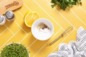 Салат из капусты с яблоком