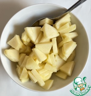 Яблочно-гречневая каша с клюквой