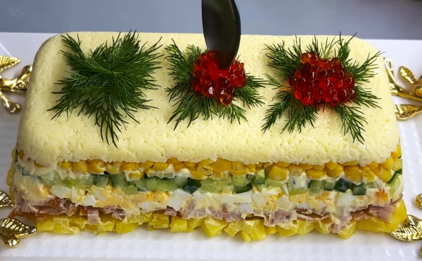 Салат — победитель вечера! Удивительный рецепт, который станет главным хитом вашего застолья