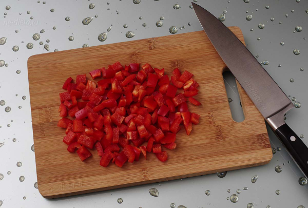 Говядина в сметанном соусе с овощами