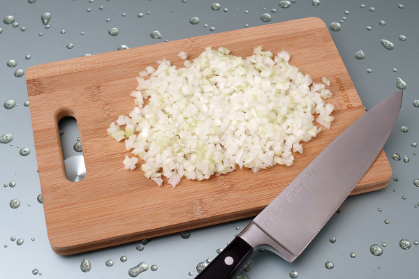 Язык с грибами и орехами Язык с грибами и орехами