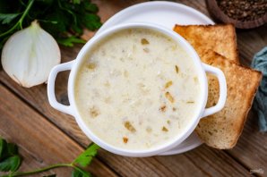 Сливочный луковый суп