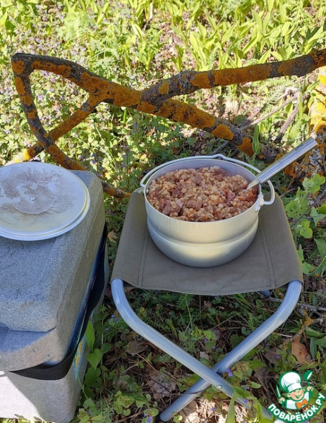 Перловая каша с индейкой "Полевая кухня"