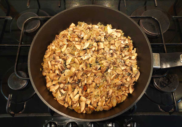 Жареная картошка с грибами Жареная картошка с грибами