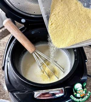 Манная каша без комочков. В мультиварке Манная каша без комочков. В мультиварке