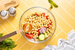 Салат с мятой