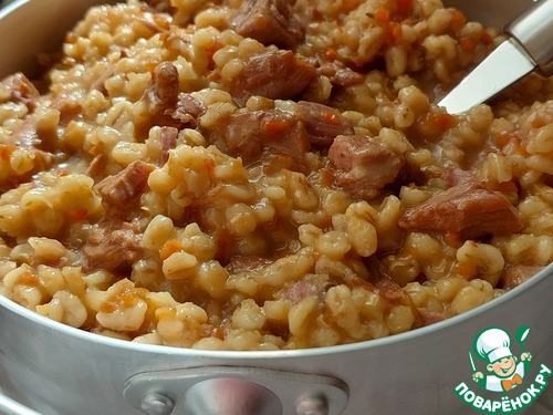 Перловая каша с индейкой "Полевая кухня"