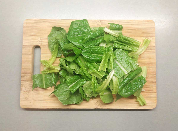 Салат «Цезарь» с креветками